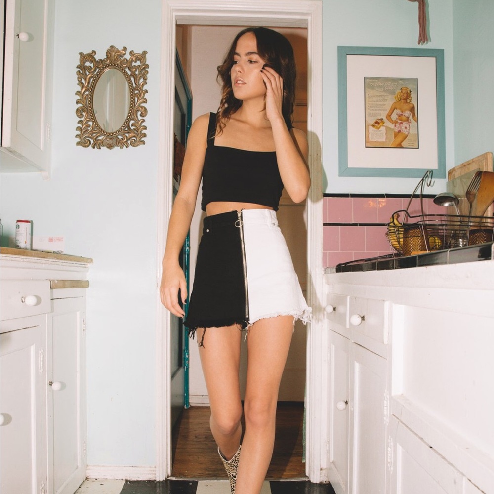Revice denim skirt